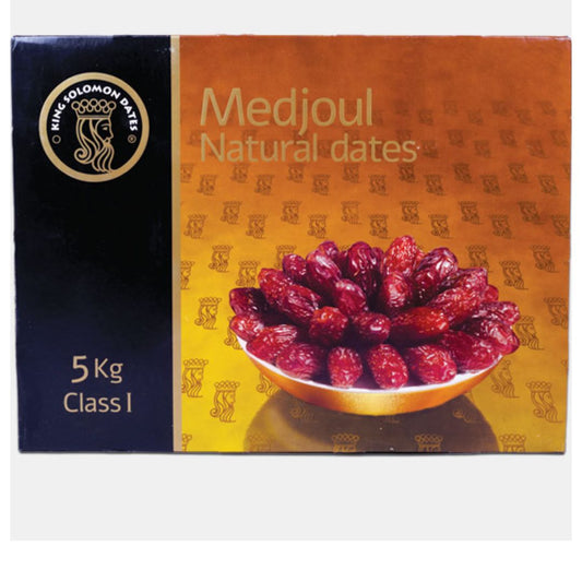 Medjioul Natural Dates 5kg King Solomon Dates