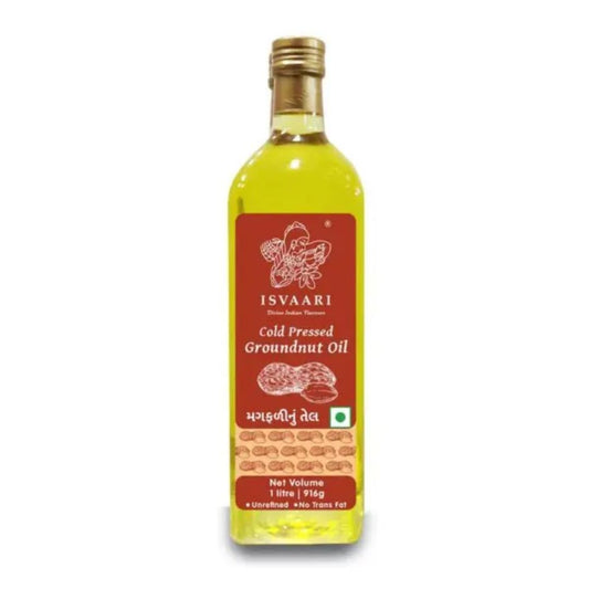 Cold Pressed Groundnut Oil 1ltr ISVAARI