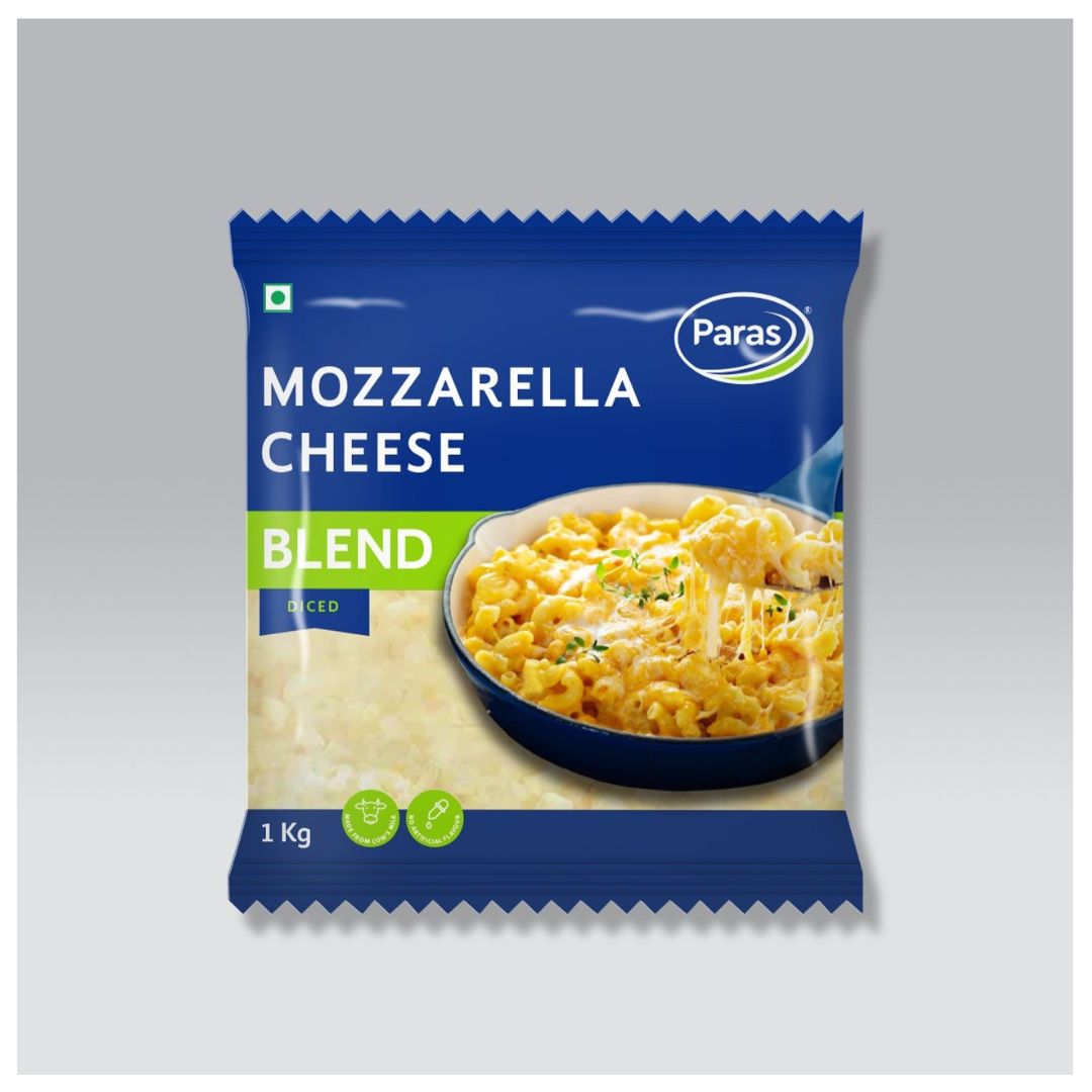 Mozzarella Cheese Blend 1 kg Paras