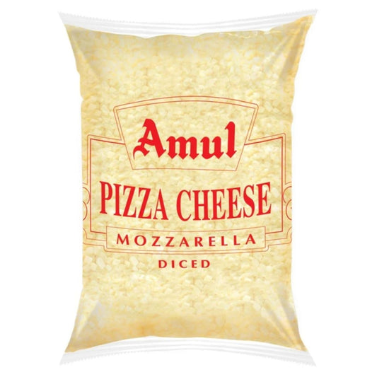 Pizza Cheese Mozzarella  Diced 1kg Amul