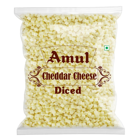 Cheddar Cheese Diced 1kg Amul