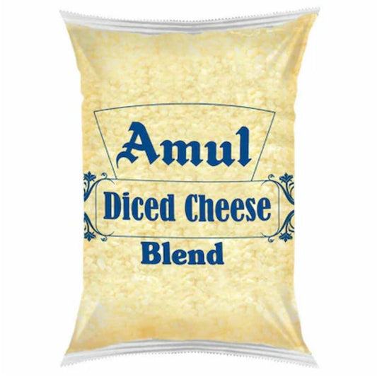 Diced Cheese Blend 1kg Amul