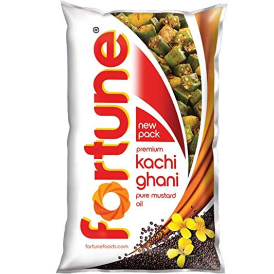 Kachi Ghani Mustard oil 1ltr Fortune