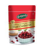 Californian Sliced Cranberries 200gm Happilo