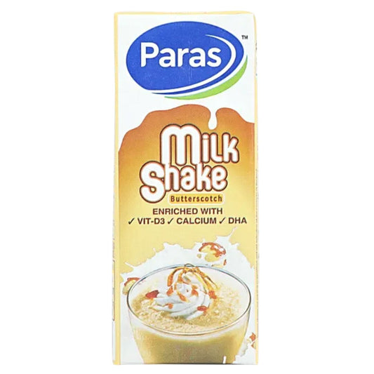 Butter Scotch Milkshake 180ml Paras