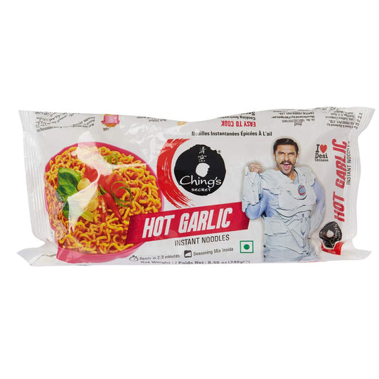 Hot Garlic Noodle 240gm Chings Secret