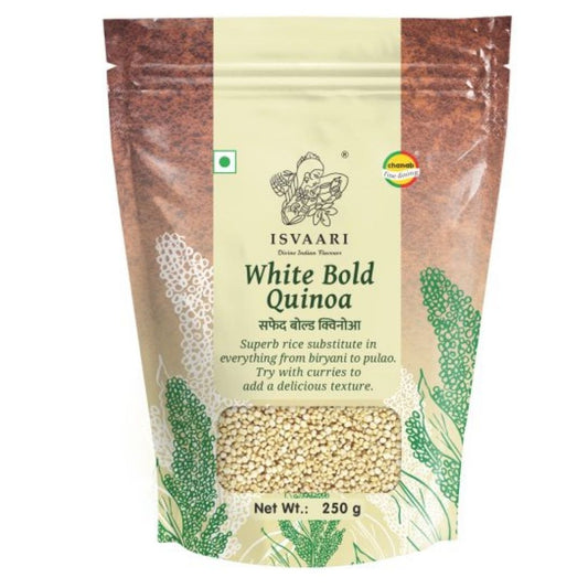 White Bold Quinoa 250gm Isvaari