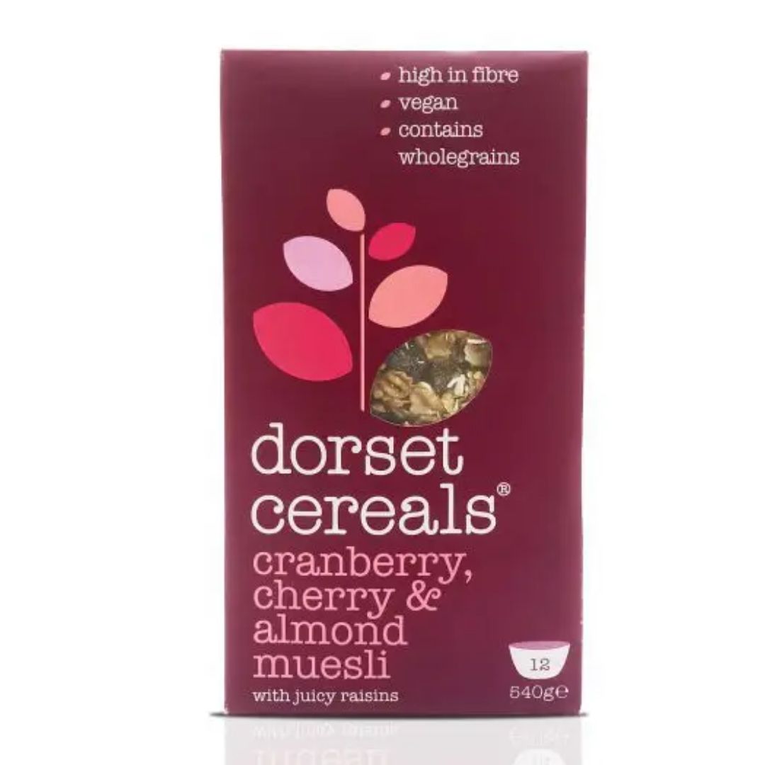 Cranberry Cherry & Almond Muesli 540gm Dorset Cereals