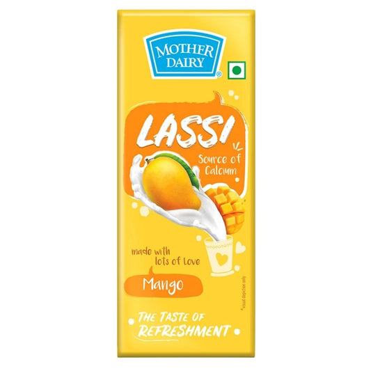 Mango Lassi 200ml carton Mother dairy