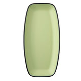 2 Tone Oval Serving Platter 28 Cm Green Servewell