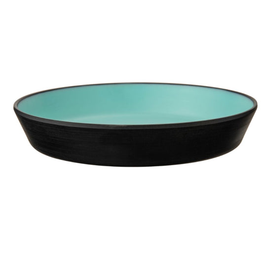 2 Tone Round Deep Plate 21.5 Cm Blue Servewell