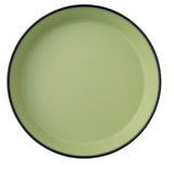 2 Tone Round Deep Plate 21.5 Cm Green Servewell