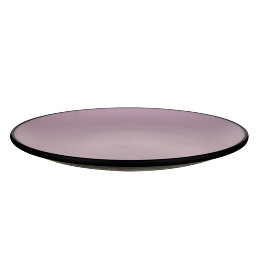 2 Tone Round Small Plate 18 cm Purple Servewell