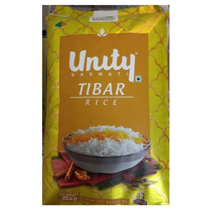 Tibar Basmati Rice 25kg Unity