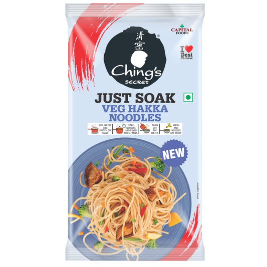 Just Soak Veg Hakka Noodle 150gm Ching Secret