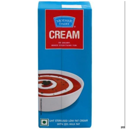 Fresh Cream 1ltr Mother Dairy