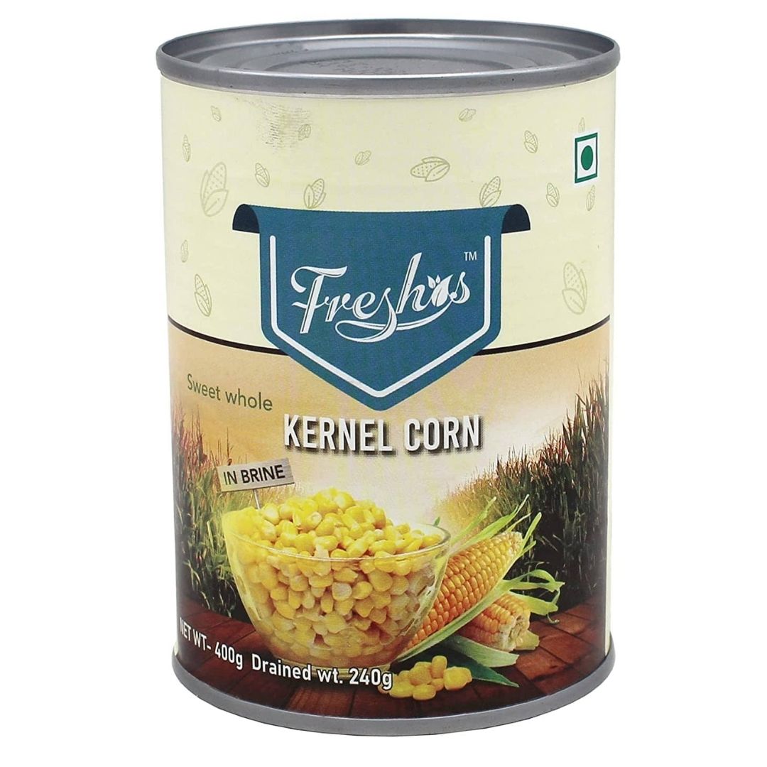 Sweet Whole Kernel Corn 400gm Freshos