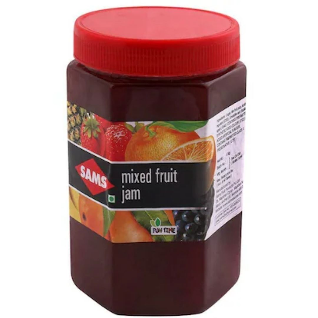 Mixed Fruit Jam 1kg Sams