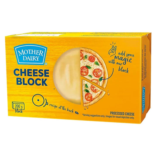 Cheese Block 500gm Mother dairy