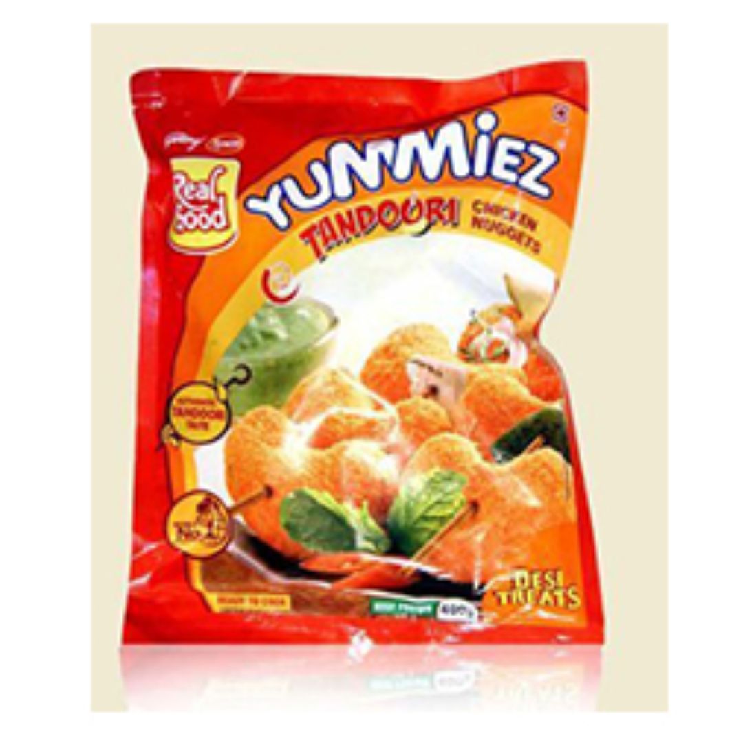 Tandoori Chicken Nuggest 1kg Godrej Yummiez