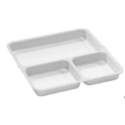 3 Compartment Thali Square DCT0909 Only Thali Kenford