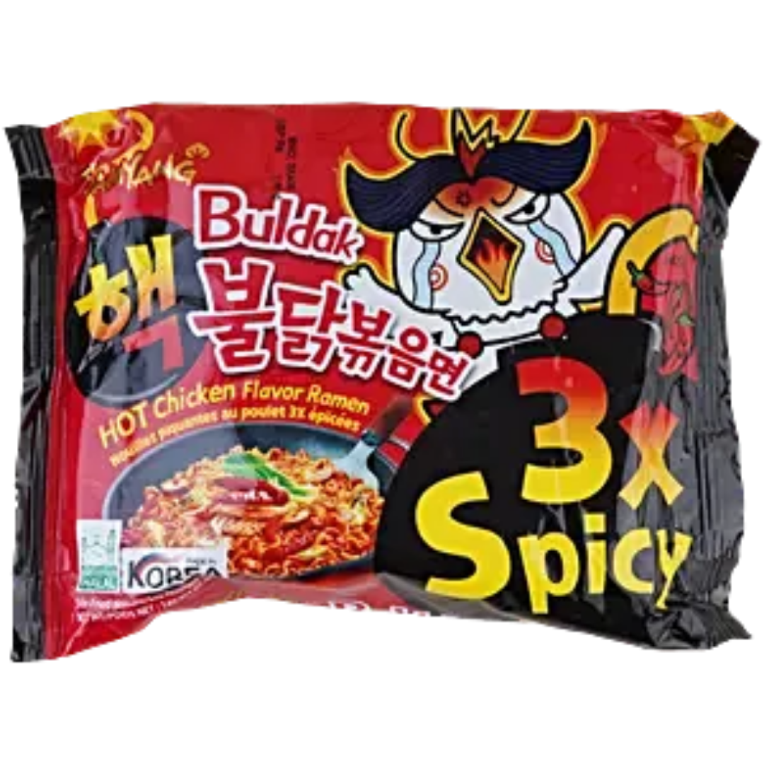 3X Hot Chicken Flavor Ramen 140 gm Samyang