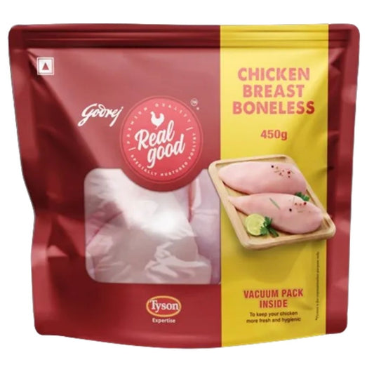 Chicken Breast Boneless 450gm Godrej Real Good