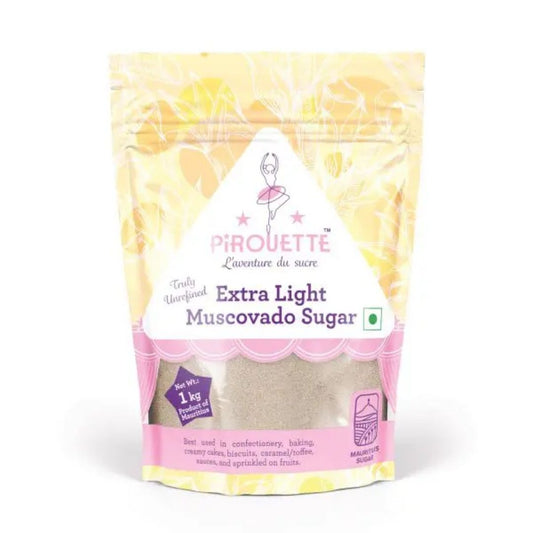 Exta Light Muscovado Sugar 1kg Pirouette