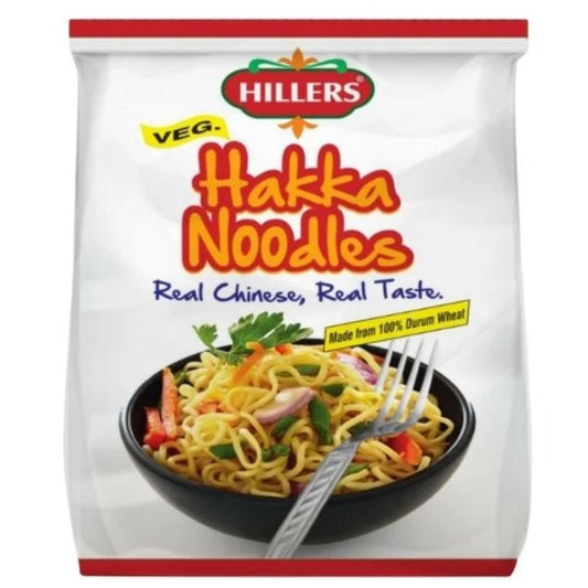 Veg Hakka Noodles 400gm Hillers