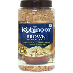 Basmati Brown Rice 1kg kohinoor