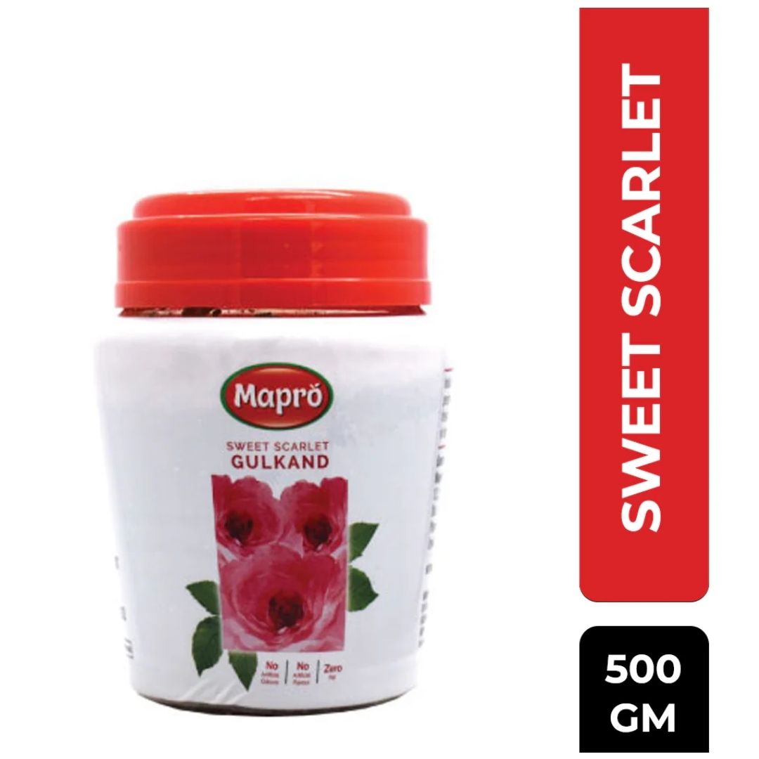 Sweet Scarlet Gulkand 500gm Mapro