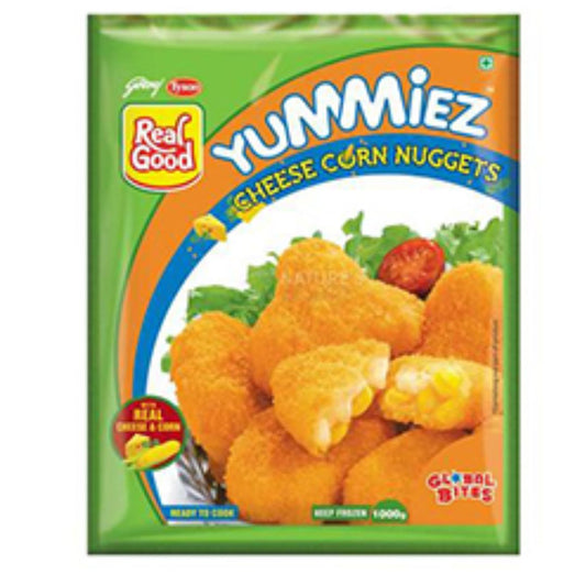 Cheese Corn Nuggest 1kg Godrerj Yummiez