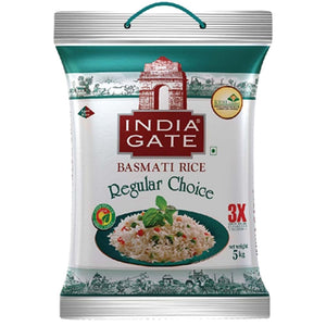 Regular Choice Basmati Rice 5kg India Gate