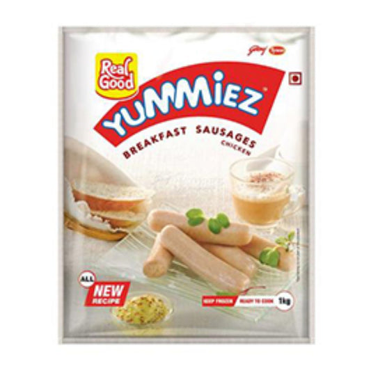 Breakfast Sausages Chicken 1kg Godrej Yummiez