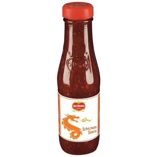 Schezwan Sauce Glass Bottle 190 gm  Del Monte