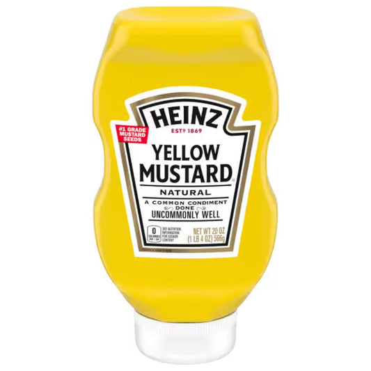 Yellow mustard 375ml Heinz