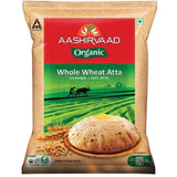 Organic Whole Wheat Atta 5gk Aashirvaad ITC