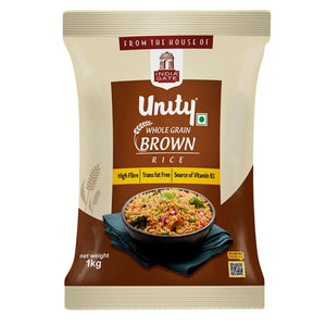 Whole Grain Brown Rice 1kg Unity