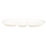 4 Partation Dosa Plate 38_28 cm White