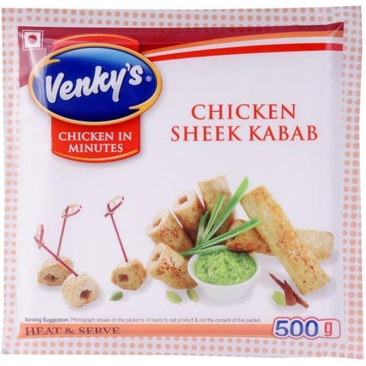 Chicken Sheek Kabab 500gm Venkys