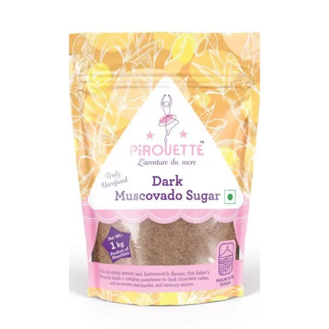 Dark Muscovado sugar 1kg Pirouette