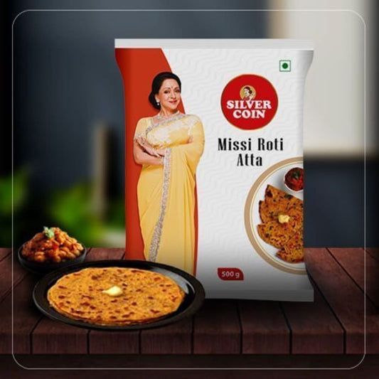 Missi Roti Atta 500gm sliver Coin