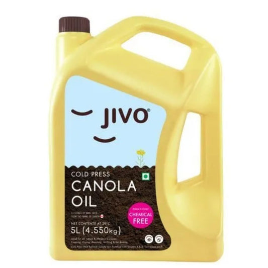 Canola Oil Chemical free 5 ltr Jivo