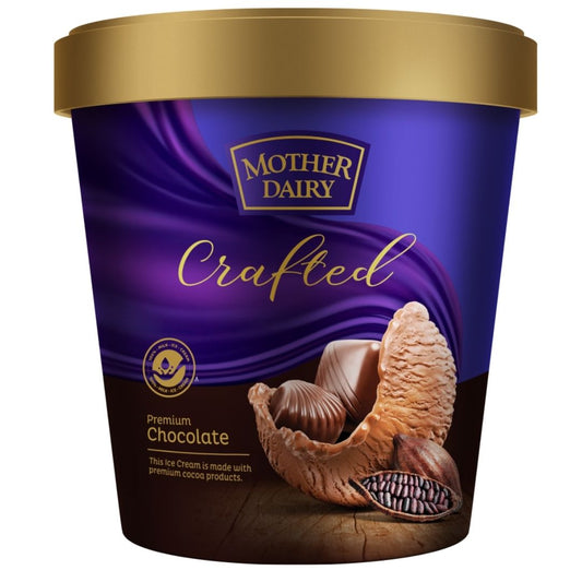 Chocolate Ice Cream 700ml Mother dairy