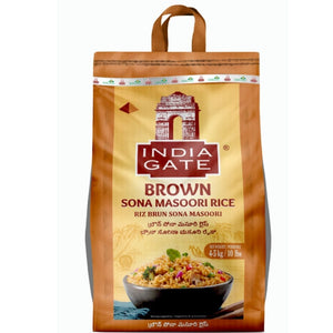 Brown Sona Masoori Rice 4.5kg India Gate