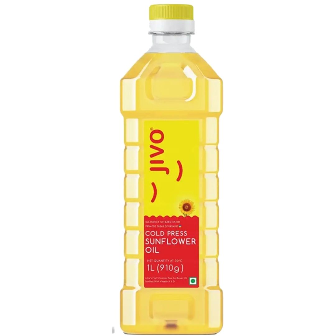 Cold Press Sunflower oil 1ltr Jivo