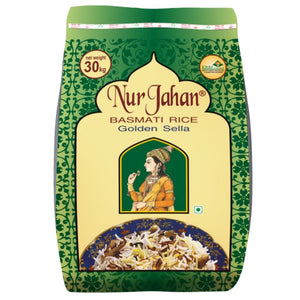 Golden Sella Basmati Rice 30kg Nur Jahan