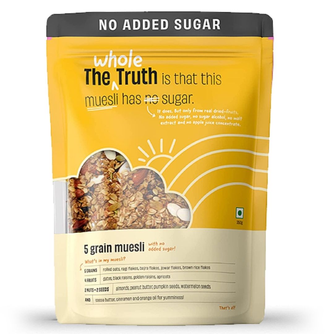 5 Grain Muesli 350g Whole The Truth