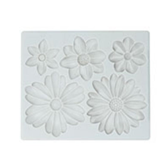 5 Sunflower Fondant Mould