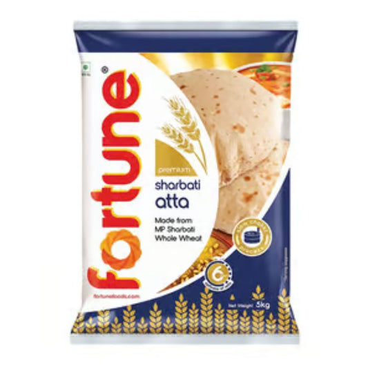 Sharbati Whole Wheat Atta 5kg Fortune